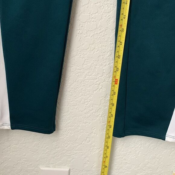 Zella 2-Pc Set Teal Jacket/Pants with White Accents Pockets Men’s Size S - Picture 11 of 15